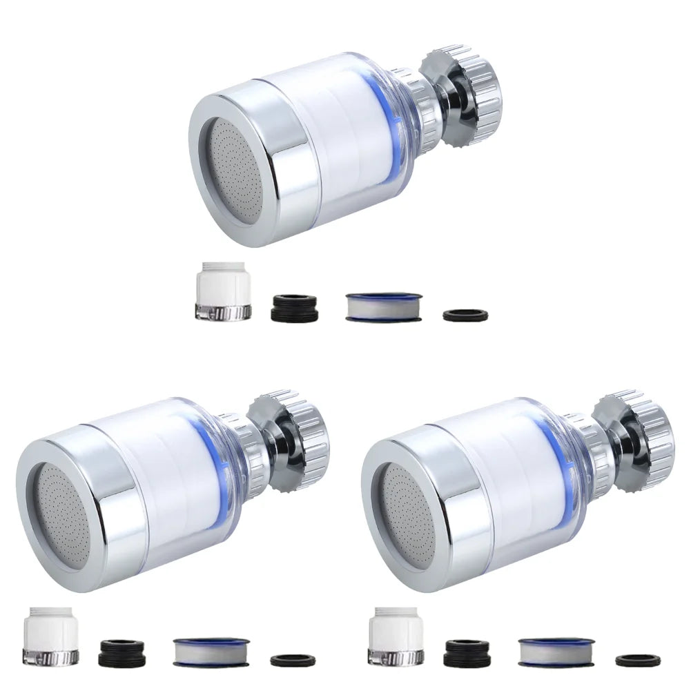 Faucet Water Filter Elements Set 2-40PC Remove Chlorine Heavy Metals for Filtered Showers Head Bath Soften Hard Water Purifier