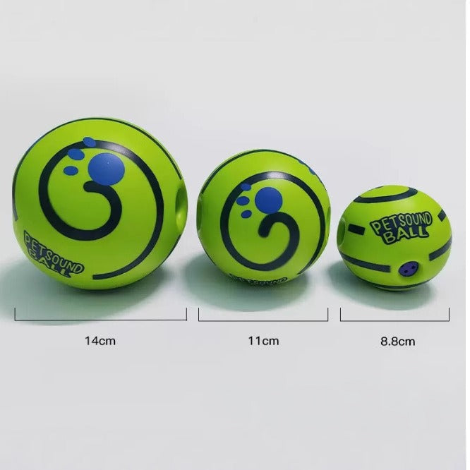 Interactive Giggle Dog Ball – Sound-Activated Toy for Dogs, IQ Training & Mental Stimulation, Fun Exercise Pet Toy