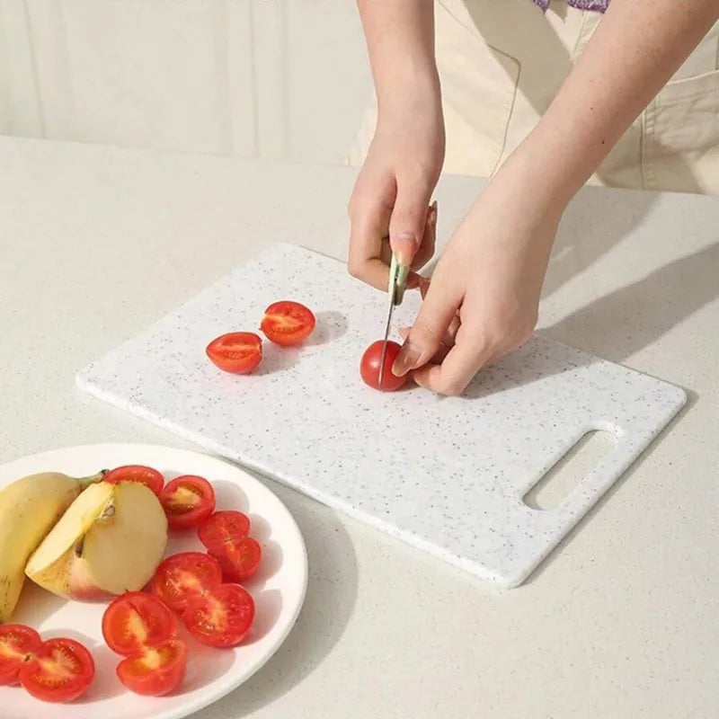 Marble Texture Cutting Board Set – Antibacterial PP Chopping Boards, Non-Slip & Dishwasher Safe Kitchen Boards