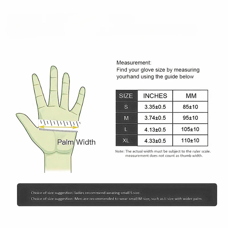 Black Nitrile Disposable Gloves – Strong Waterproof Gloves for Cleaning, Cooking & Tattoo | 20/50/100 Pack (S–XL)