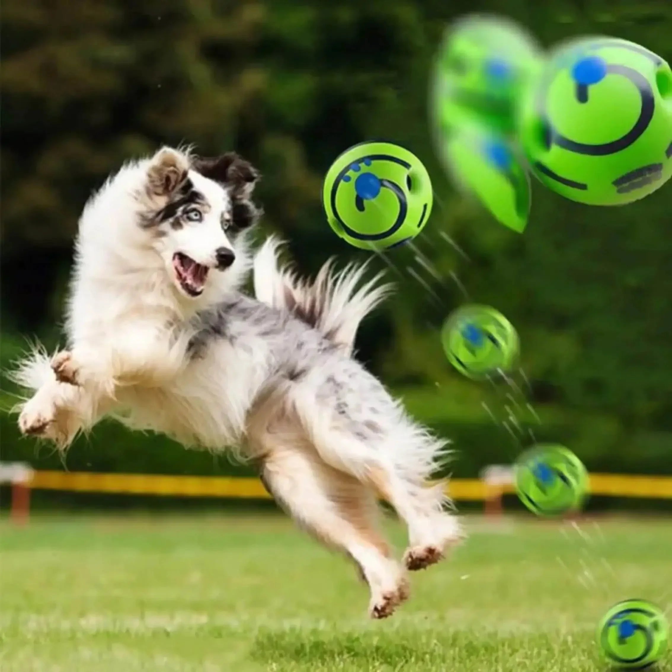 Interactive Giggle Dog Ball – Sound-Activated Toy for Dogs, IQ Training & Mental Stimulation, Fun Exercise Pet Toy