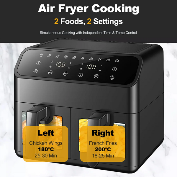 Dual Basket Air Fryer Oven